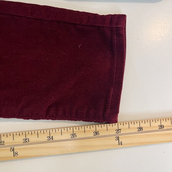 Levis 721 High Rise Skinny Red Corduroy Pants - Women's Size 27 - Picture 7 of 7